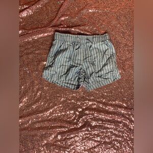 Old Navy Blue and White Striped Shorts